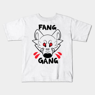 Fang Gang Black Kids T-Shirt